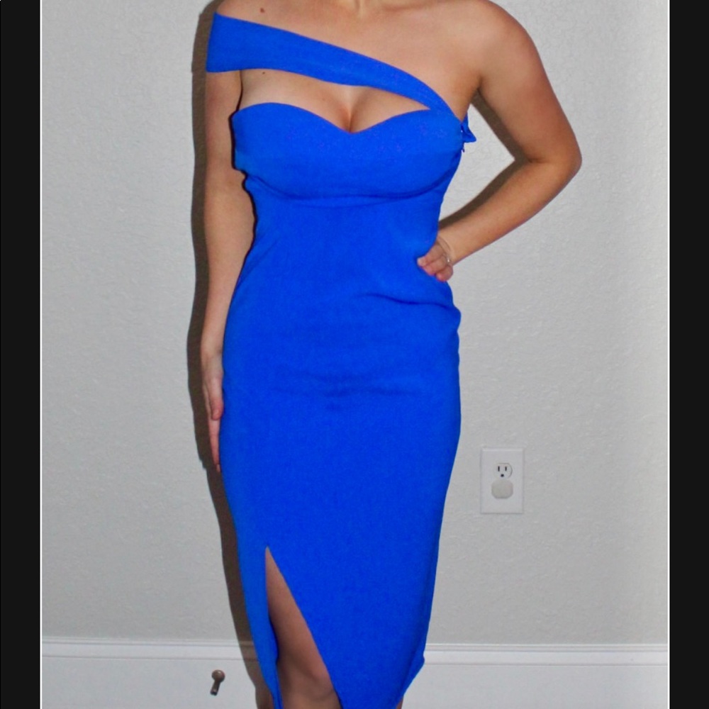 Hello Molly cobalt blue dress 6